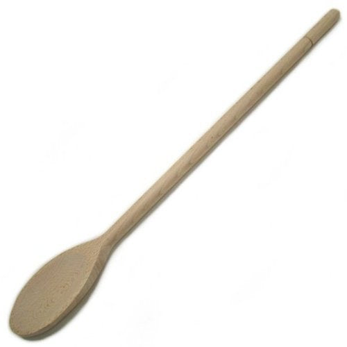 Beech Wood Mixing Spoon - 20 Inches By Chefgadget