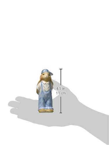 Appletree Design Barn Yard Bunny Salt And Pepper Set, 4-1/8-Inch