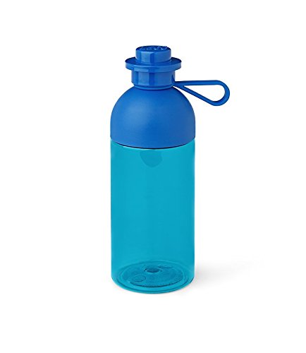 Room Copenhagen Lego Iconic Hydration Bottle, 17 Oz, Bright Blue