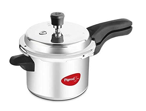 Pigeon Pressure Cooker - 5 Quart - Deluxe Aluminum Outer Lid Stovetop & Induction - Cook delicious food in less time: soups, ric