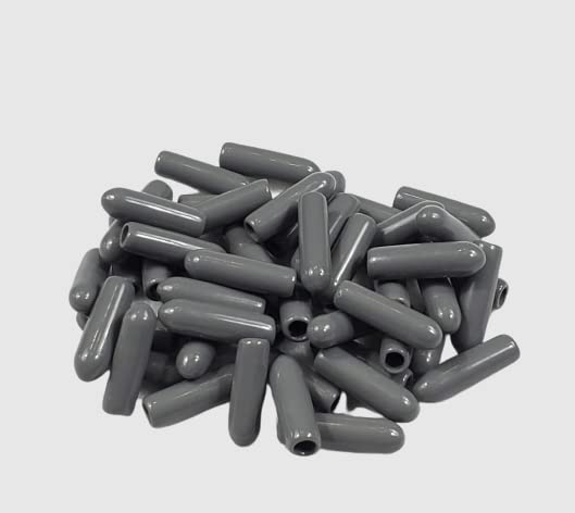 (New 1Oz Size) Uber Goop Dark Grey Dishwasher Rack Coating/Glue W/50 Caps