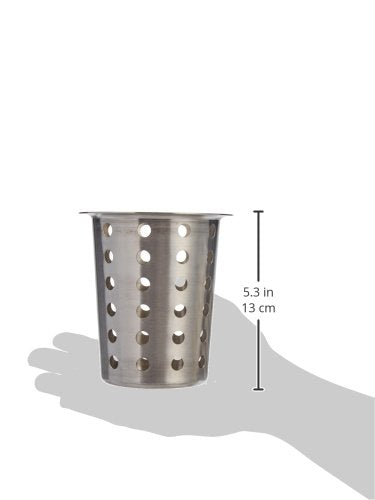 Winco FC-SS Flatware Cylinder  Stainless Steel Medium