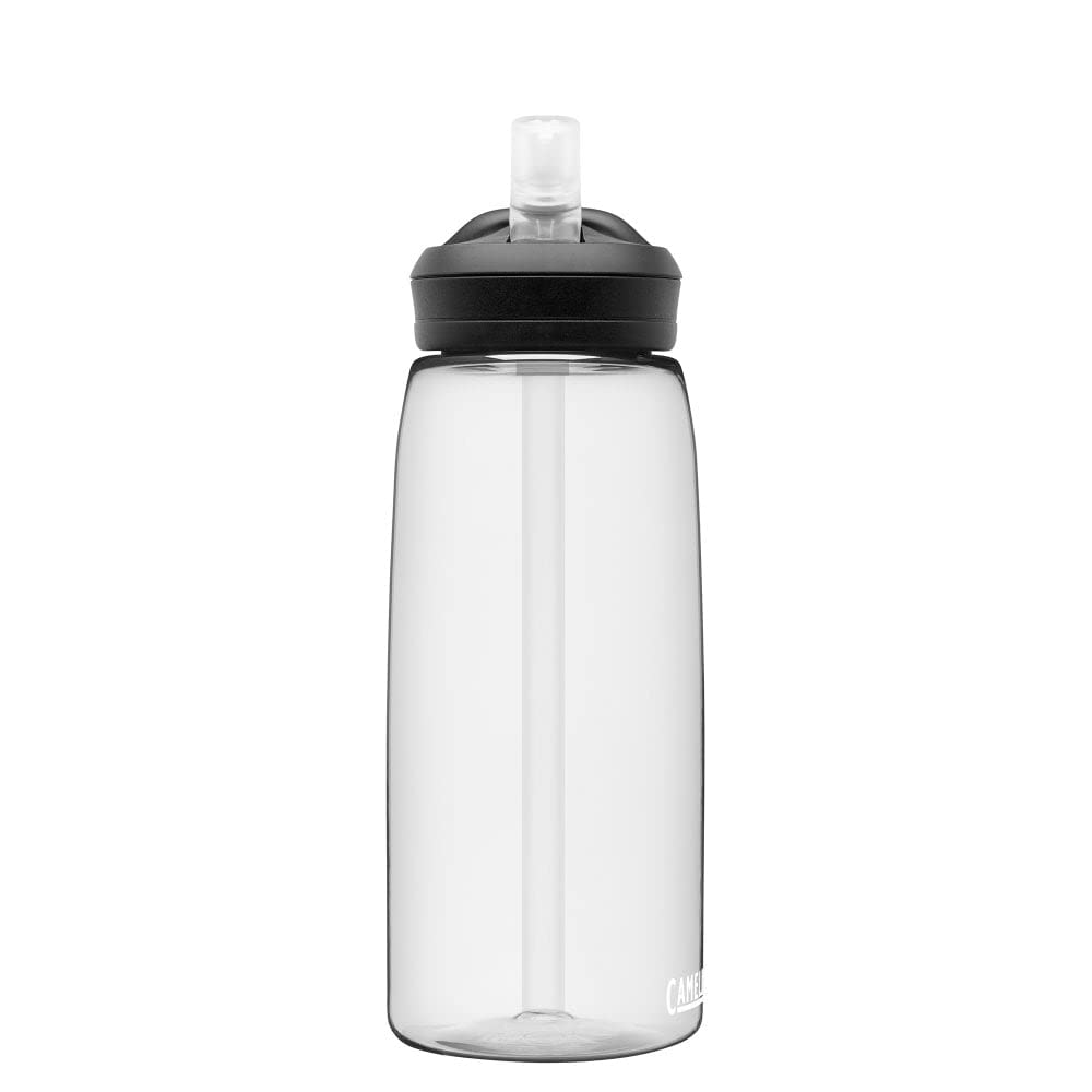 Camelbak Eddy+ Water Bottle With Tritan Renew - Straw Top 32Oz, Clear