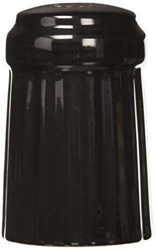 Omniware Simsbury Salt And Pepper Set, Black, 6 Oz