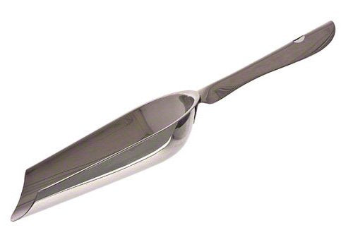 Update International Bs-9 Stainless Steel Bar Scoop, 6-Ounce