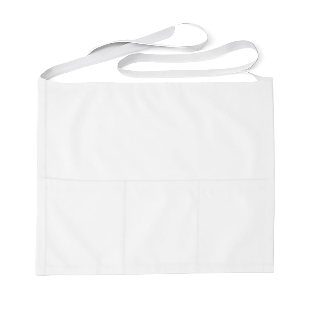 Atabz Unisex Cotton Blend Short Half Style Waist Apron Hospital Lab Apron