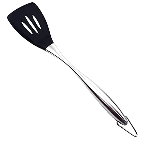 Unique Cart Skimmer Slotted Spoon Slotted Ladles Slotted Spatula Turner With Stainless Steel Handle, Heat Resistant Cooking Uten