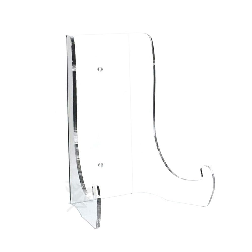 OnFireGuy Heavy Duty Plate Display Stand | 7.5-inch Clear Acrylic Easel for 8    - 11    Diameter Plates Photo Frames Books Plaq