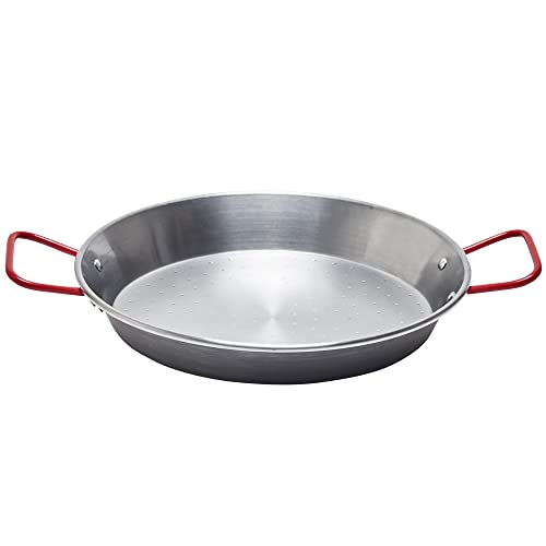 Garcima 10-Inch Carbon Steel Paella Pan, 26Cm