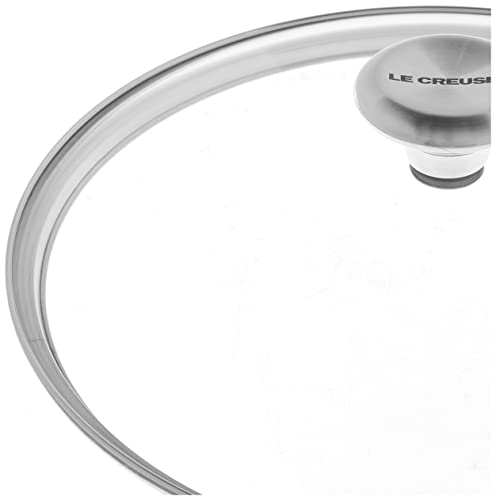 Le Creuset Signature Glass Lid With Stainless Steel Knob, 10''