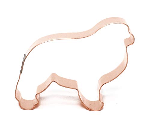 The Small Great Pyrenees Copper Cookie Cutter By The Fussy Pup