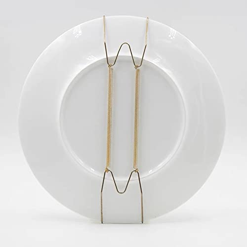 Aketek 10 Pcs 7.5''-9.8'' Practical Houseware Platter Invisible Plate Hanger