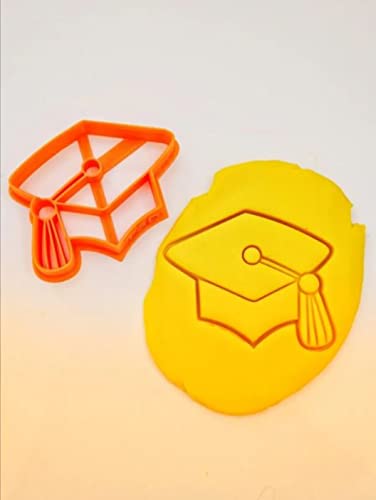 T3D Cookie Cutters Graduation Cap Cookie Cutter, Suitable For Cakes Biscuit And Fondant Cookie Mold For Homemade Treats 3.41'' X