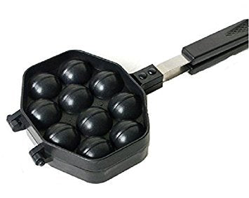 New Kitchen Taiyaki Walnut Waffle Pan Maker Cast Home Cooking