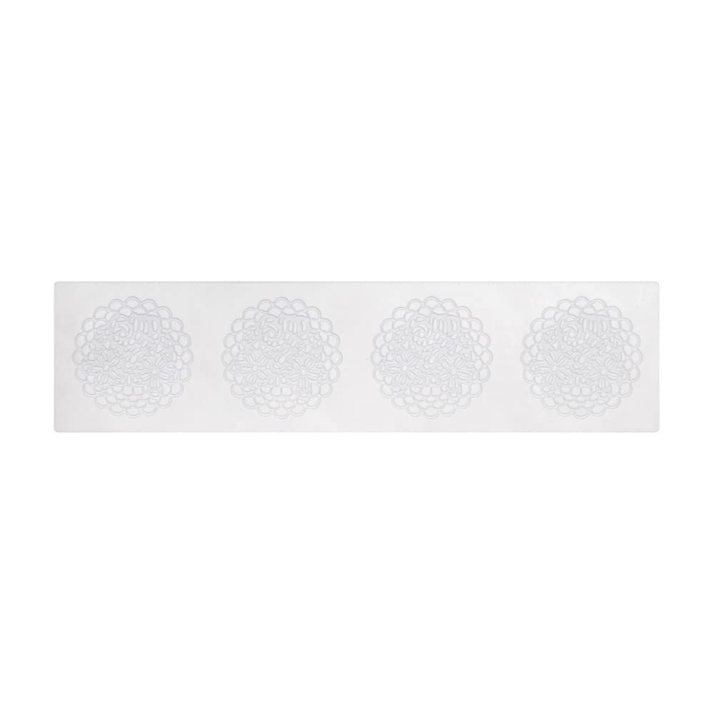 Flower Lace Silicone Mold Cake Side Decorating Mould Sugar Sieve Template Dessert Top Fondant Stencil Wedding Cake Decor Border