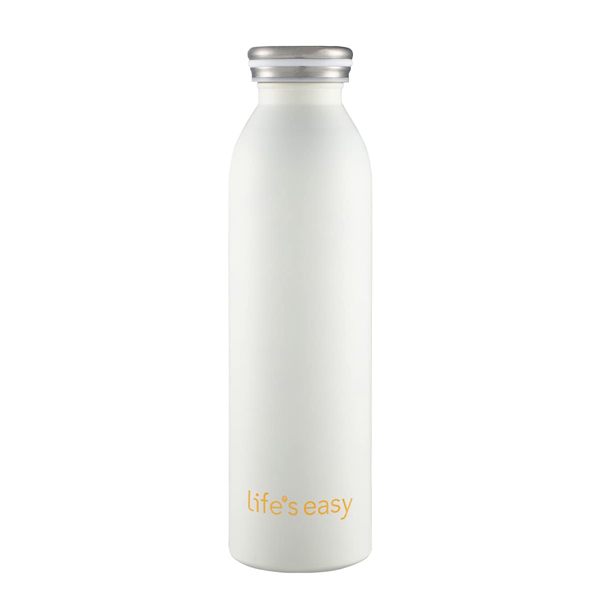 Life'S Easy 20 Oz Stainless Steel Double Wall Vacuum Insulated Water Bottle - Leak Proof Insulated Thermal Bottle For Hot And Co