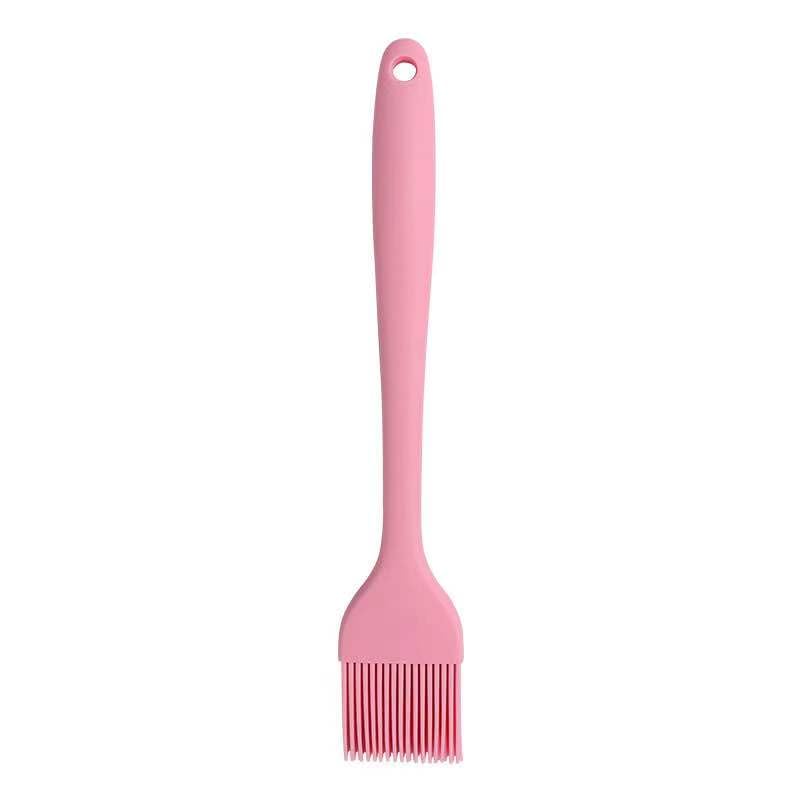 Kitchenfest Kitchen Silicon Flat Pastry Brush Silicon Oil Cooking Brush For Grilling, Tandoor And Bbq, 21 Cm (Multicolor) (1)
