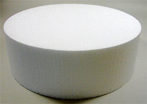 Golda'S Kitchen Round Cake Dummy - 9''    3''H