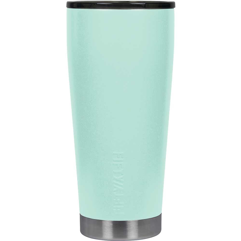 FIFTY/FIFTY Double Wall Vacuum Insulated Travel Tumbler 20oz, Cool Mint, Plastic, Model V20004MN0