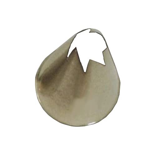 Nickel Plated Steel Cake Decorating Special Swirl Pastry Tube