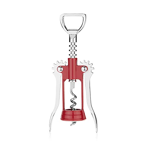 True Soar Red Winged Corkscrew, Self Centering Worm, Bottle Opener