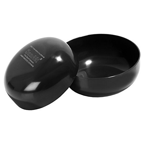 Sumeet 3Mm Hard Anodised Tasra - Set Of 2 Pcs (No.11 - No. 12) (1.6 Ltr. - 2.2 Ltr.) Black