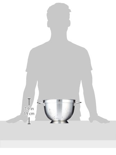 3 Qt, 5 Qt Or 8 Qt Stainless Steel Pasta Strainer Deep Colander