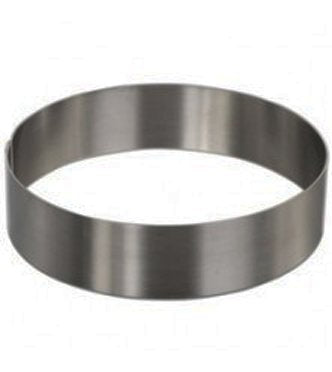 Sunrise Heavy Gauge Stainless Steel Round Cake Mold/Pastry Ring 5 X 1.75