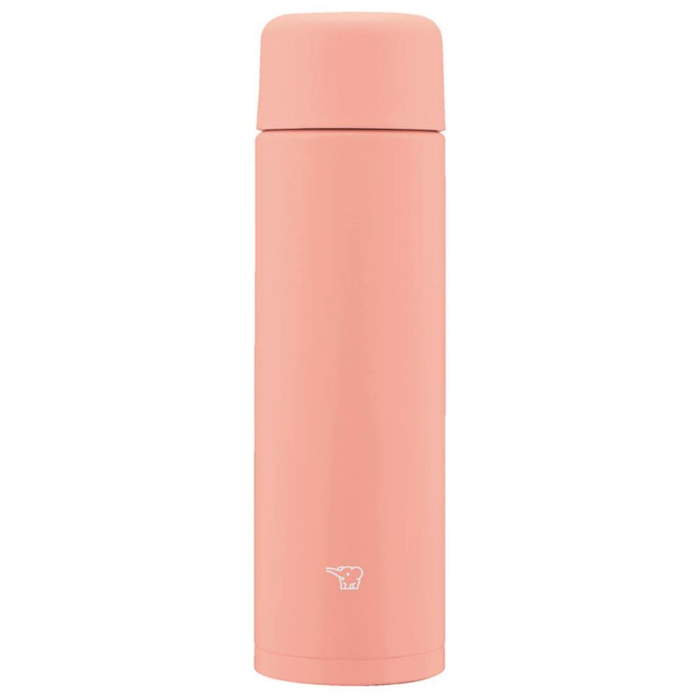 Zojirushi SMMA35PM Water Bottle, Seamless Stopper, Small Capacity, 11.8 fl oz (350 ml), Screw, Stainless Steel Mug, Dahlia Pin