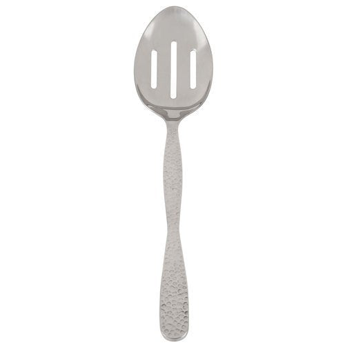 American Metalcraft Hm10Sl Stainless Steel, Hammered Slotted Spoon, 10'' L
