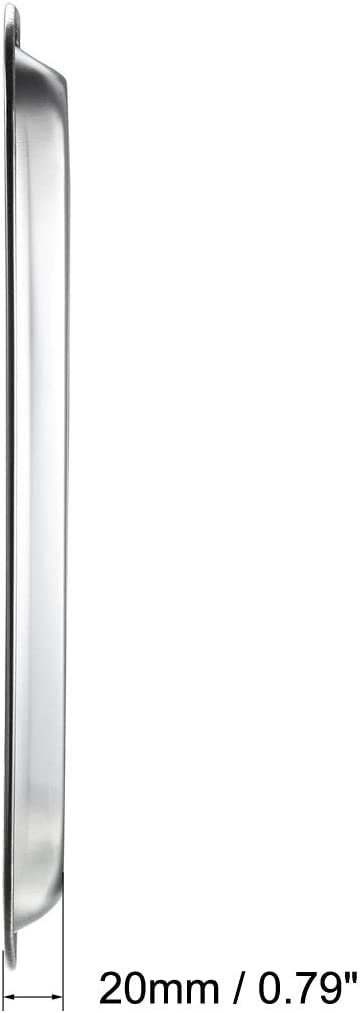 Utoolmart Grill Pan, 320Mmx220Mm Stainless Steel Baking Sheet Pan, Thickened Barbecue Grilling Plate For Small Or Delicate Foods