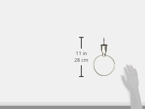 Moen Yb8086Bc Mason Towel Ring, Brushed Chrome