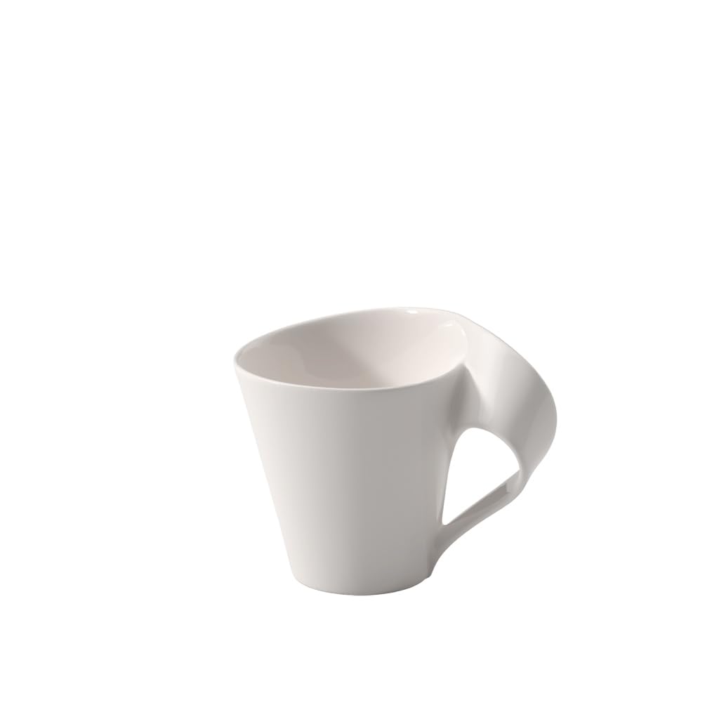 Villeroy & Boch New Wave Caf   Tea Cup, 1 Count (Pack Of 1), White