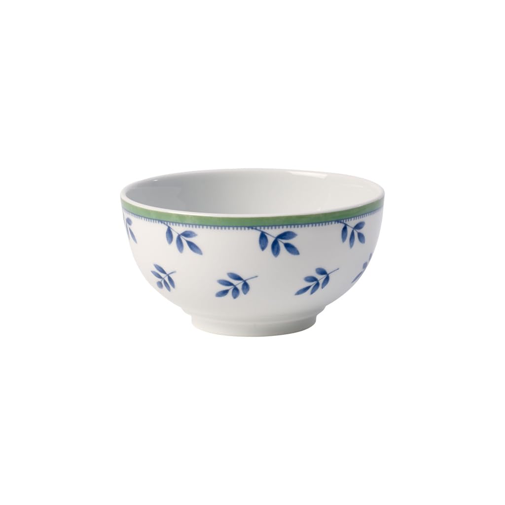 Villeroy & Boch Rice Bowl, 25 oz, Porcelain, White/Colorful, Model 1026961905