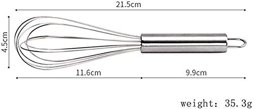 Aniso Stainless Steel Whisk (84 Inches, Silver)