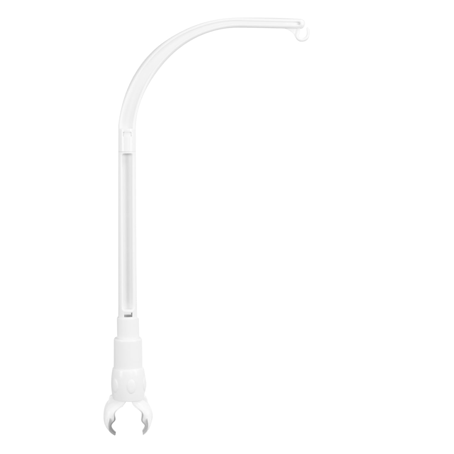 HLEEDUO DIY 23 inches Baby Crib Mobile arm Mobile arm for Crib Nursery Mobile arm Baby Mobile Hanger The Claw Part of The mmobile arm can be Swung up and Down by 30?.