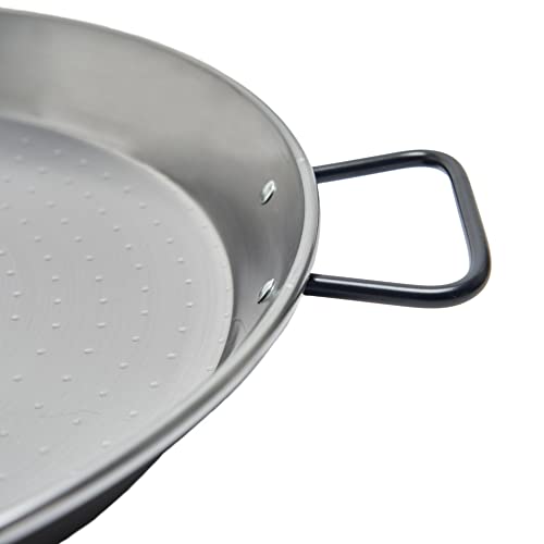 Garcima 20-Inch Pata Negra Restaurant Grade Paella Pan, 50Cm