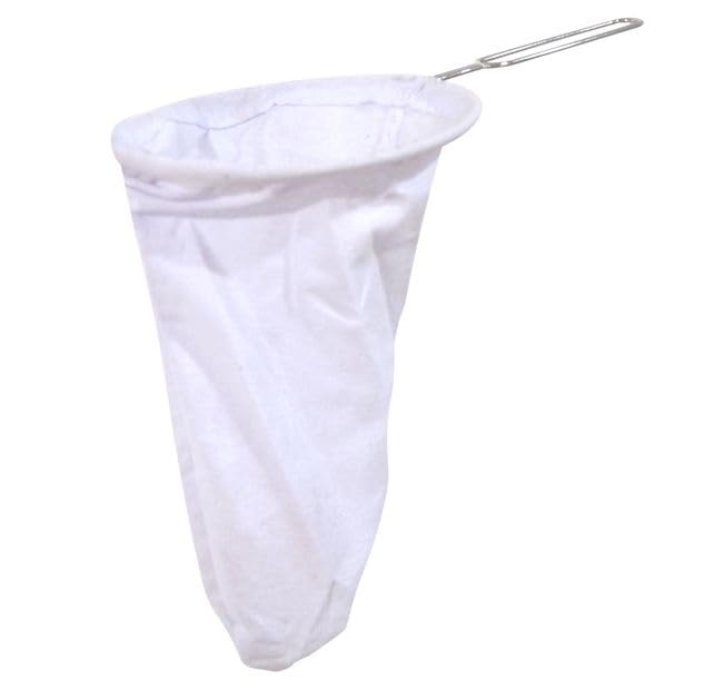 FSBY: Tea/Coffee Filter, Size 5.5 inches, Reusable, Traditional Thai style, Cloth Tea Filter Sock, Pour Over, Dripper Filter, Co