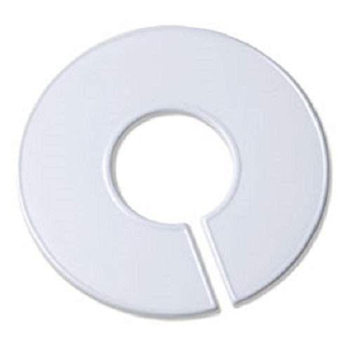 White Round Plastic Blank Rack Size Dividers - Multi-Pack (100)