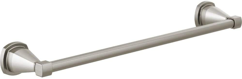 Delta Faucet 77618-Ss Stryke Towel Bar, 18 Inch, Stainless