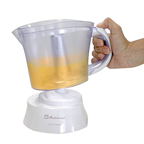 Koblenz Cekm-40 Pb 1.2 Liter Kitchen Magic Collection Citrus Juicer, One Size, White