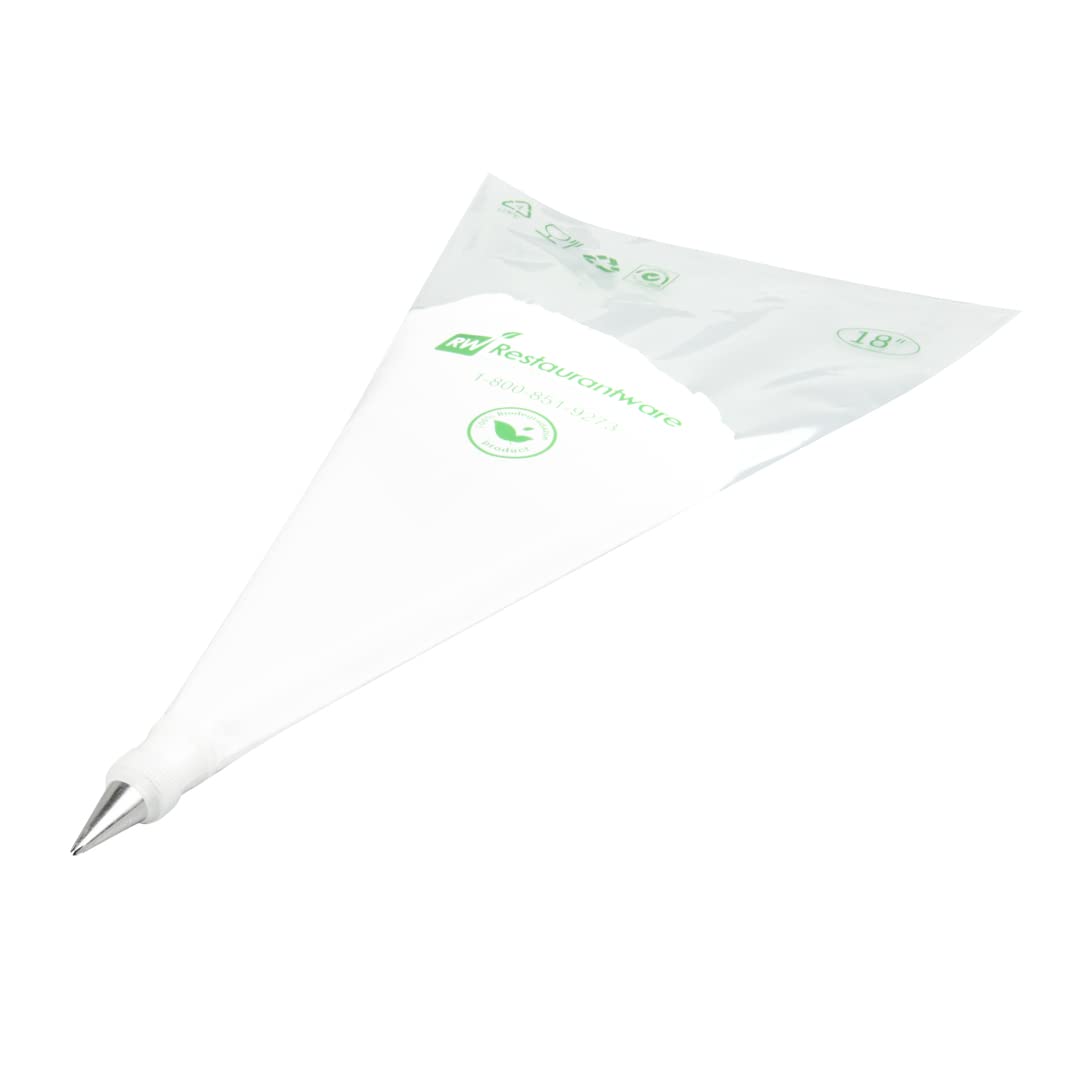 Restaurantware Pastry Tek Leaf Icing Tip 1 Reusable Piping Tip - #74 Dent-Resistant Stainless Steel Decorating Cake Tip Dishwash