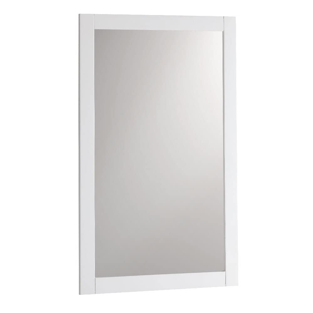 Fresca Manchester 20'' White Traditional Bathroom Mirror