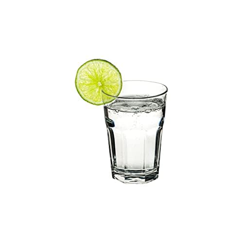 Vikko Drinking Glasses, 11.5 Ounce Glass Cups, Durable Glasses Drinking Set of 12, Stackable Water Glasses, Highball Glasses, He