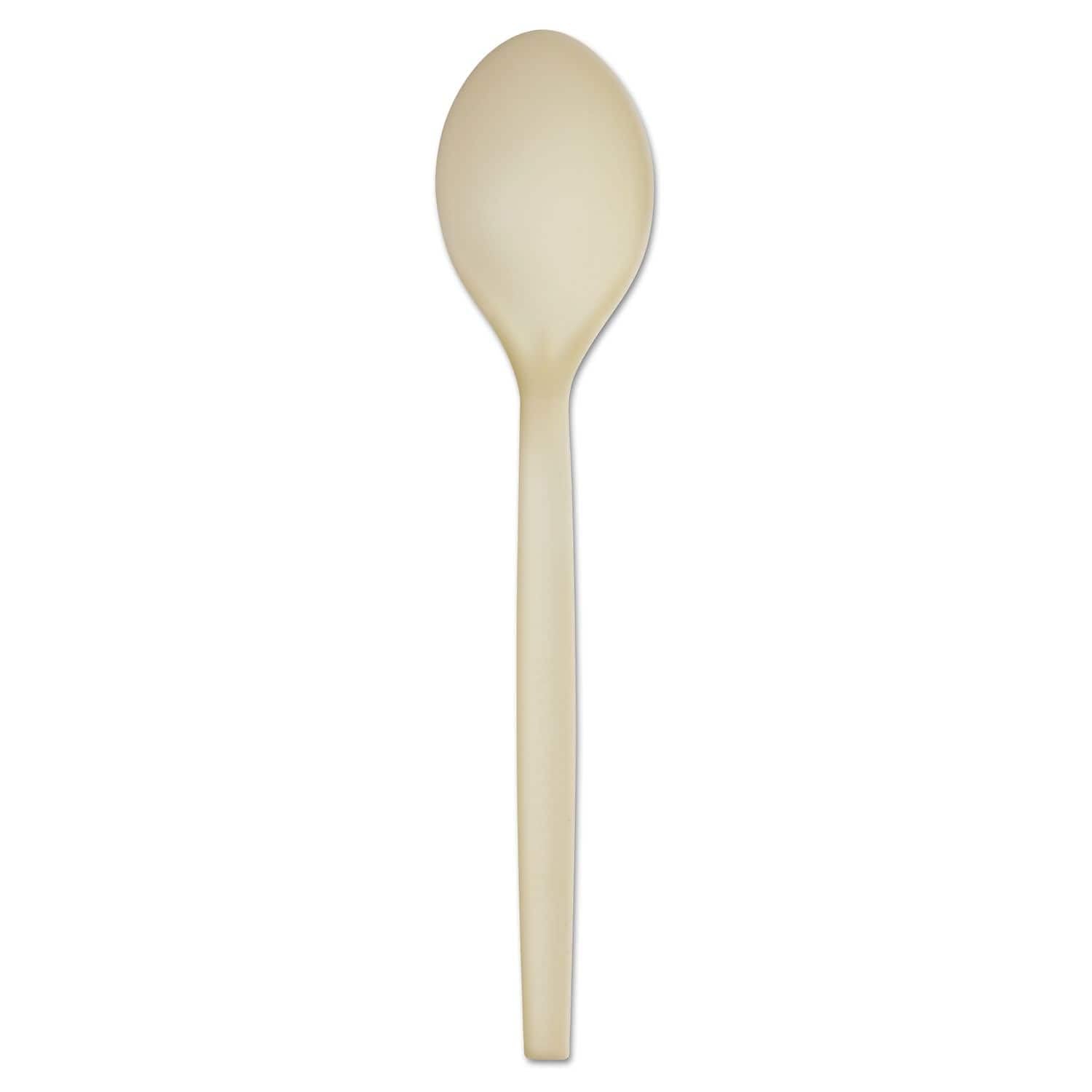 Eco-Products, Inc Ep-S003 7'' Plant Starch Spoon (Case Of 1,000), 7 Inch Spoon