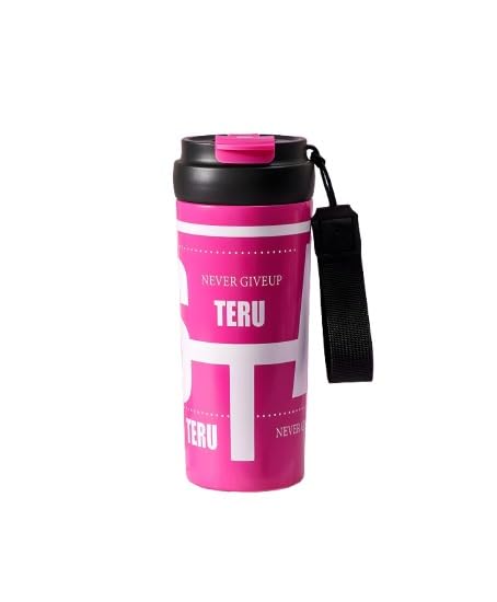 Jollyora 316 Stainless Steel Insulated Straw Tumbler 600Ml, Double Wall Vacuum Coffee Cup Portable Travel Drinking Mug (Color Ma