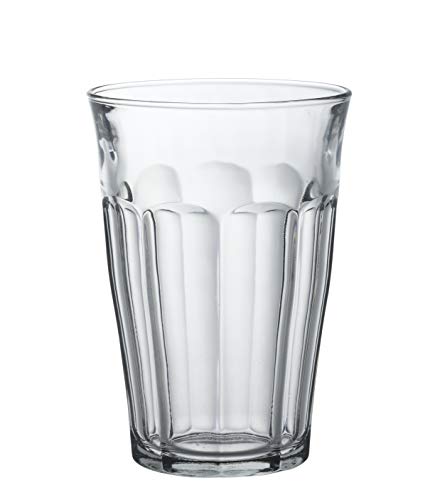 Duralex Made In France Picardie Clear Tumbler  Set of 6  12.62 oz.