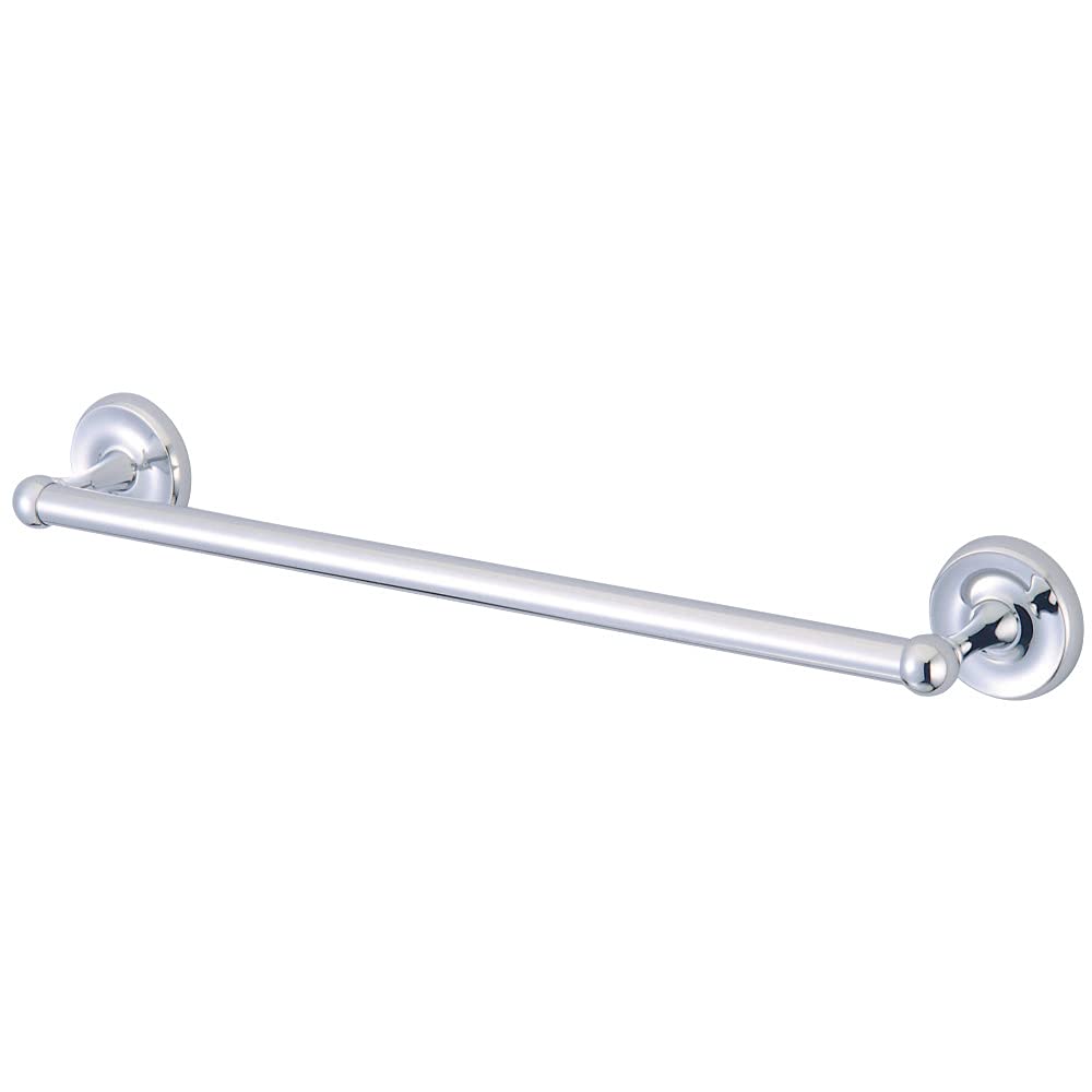 Kingston Brass BA312C Classic 18'' Towel Bar  Polished Chrome