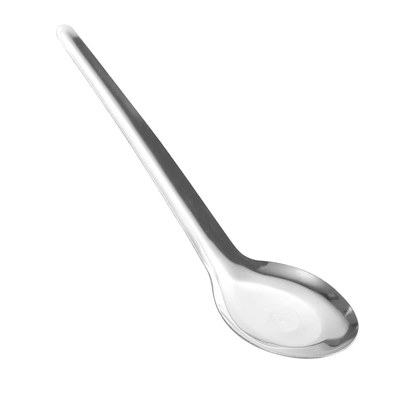 10 Pieces Stainless Steel Soup Spoons Dinner Spoons Soup Spoons Chinese Soup Spoon Asian Soup Spoon Table Spoons Tasting Spoon F