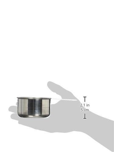 Crestware Stainless Steel Measuring Cup Set, Standard, Silver